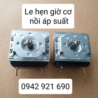 Rơ le hẹn giờ cơ- Bộ hẹn giờ cơ 2 chân 60, 90 phút nồi áp suất đa năng (trục tròn và trục vát)