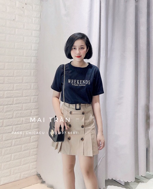 BÁN SỈ CHÂN VÁY KAKI 6 CÚC 2 MÀU CHO NỮ | BigBuy360 - bigbuy360.vn