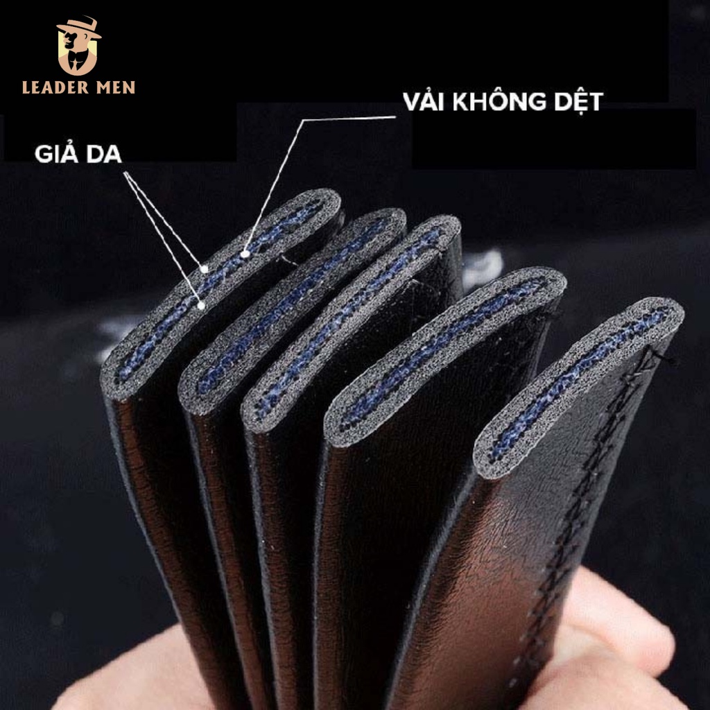 Thắt Lưng Nam LEADER MEN Chất Liệu Da Cao Cấp Khóa Tự Động - Dây Lưng Nam Thời Trang Khóa Mặt Hình Con Báo TLK4-01