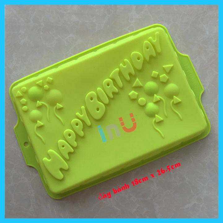 Khuôn silicon bánh chiffon, bánh Donut, mẫu tim kim cương nướng bánh, làm rau câu BSI