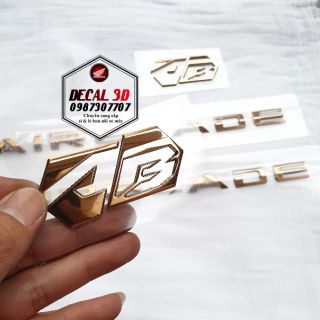 Logo nổi air blade 2020 hàng zin cao cấp cực đẹp - giá 1 cái