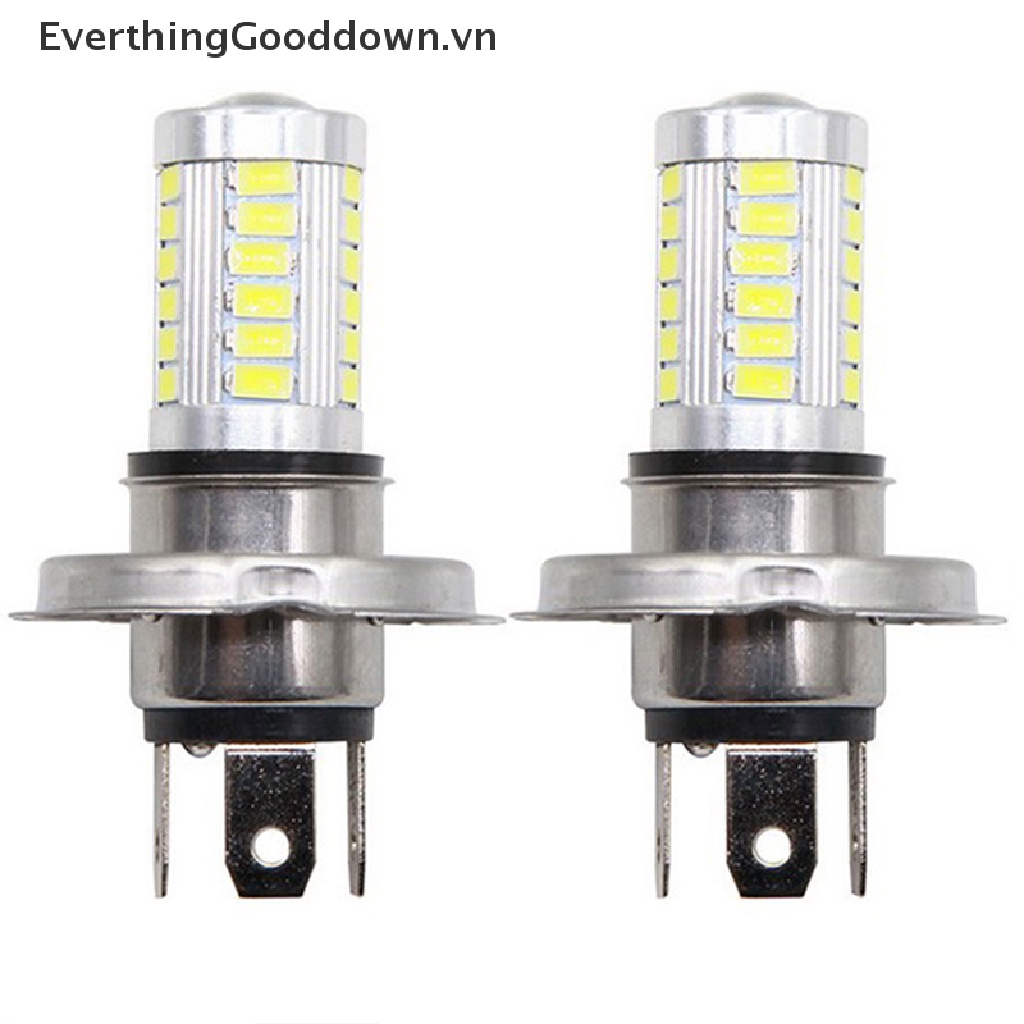 Everthinggooddown Đèn Pha LED H4 33 SMD 5630 5730 Tự Động Phá Sương Mù Cho Xe Hơi vn