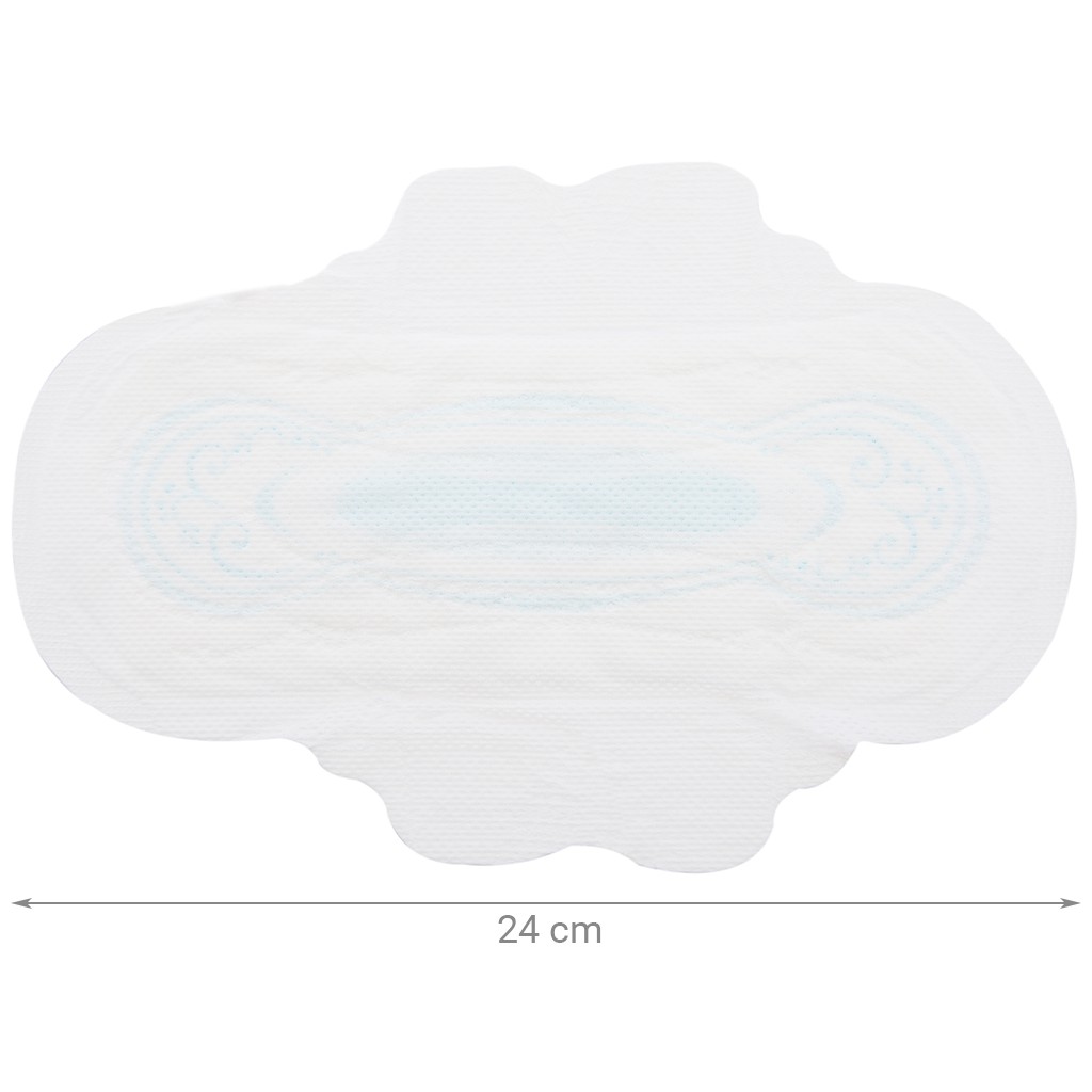Băng vệ sinh Whisper Ultra Clean siêu thấm có cánh 24CM