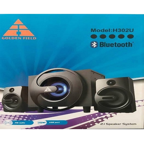 Loa 2.1 GOLDEN FIELD H302U BLUETOOTH