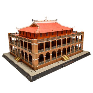 Mô hình giấy 3D Bến Nhà Rồng tự lắp ghép - TAYTA