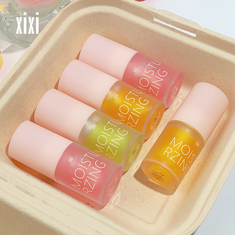 Tinh Dầu Dưỡng Môi Trong Suốt Chống Khô Môi Xixi