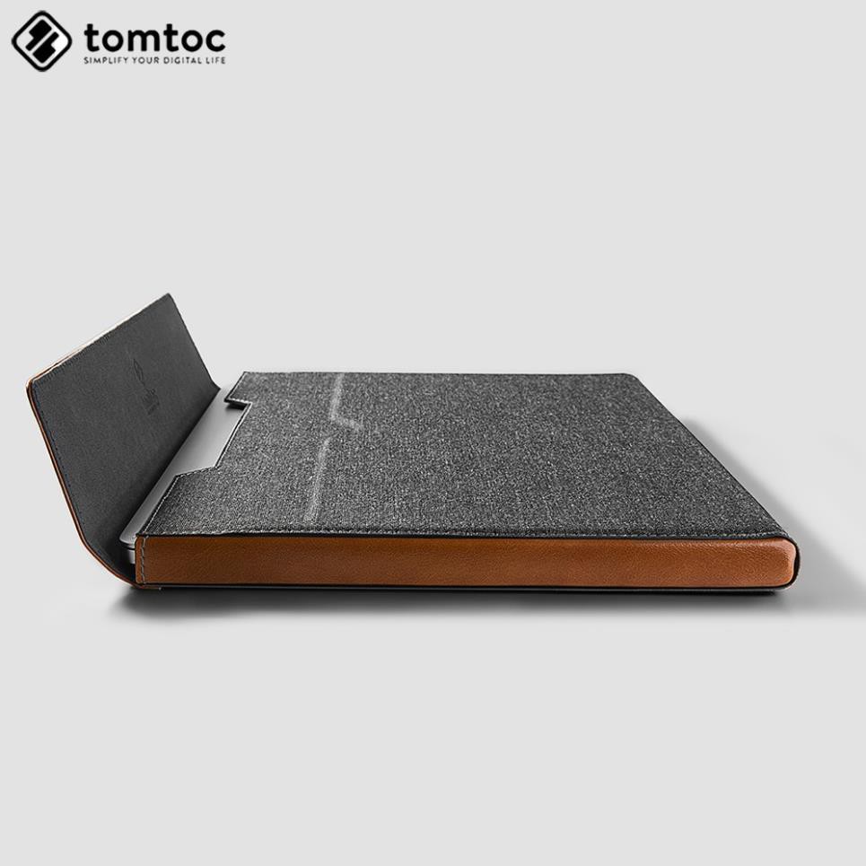 Túi Chống Sốc TOMTOC Premium Leather Cho Macbook Pro 15 New H15