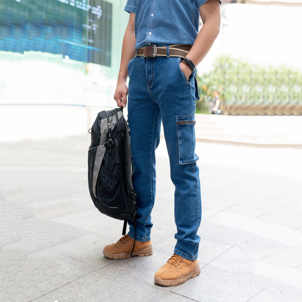 Quần Jean túi hộp Nam QJ01 | BigBuy360 - bigbuy360.vn