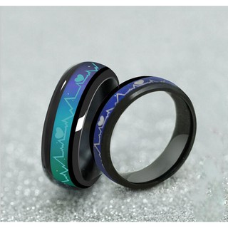 NHẪN TITANIUM ĐỔI MÀU THEO CẢM XÚC