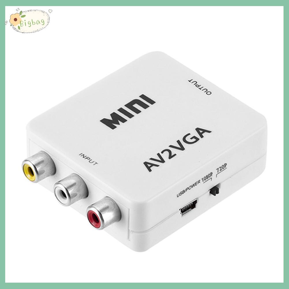 Đầu chuyển đổi video AV2VGA Av Rca Cvbs Sang Vga Hdtv