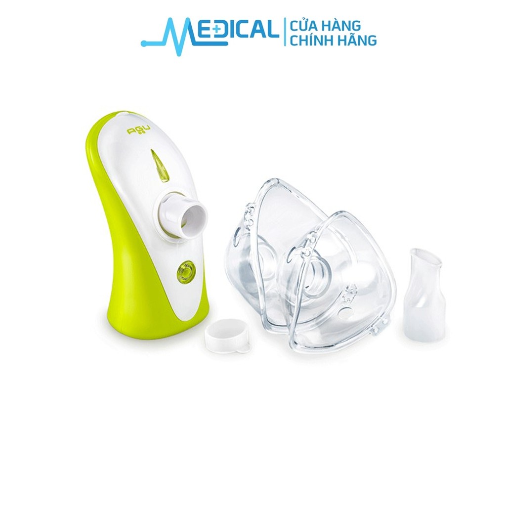 Máy xông mũi họng cầm tay tiện lợi AGU N8 xông khí dung hiệu quả cho em bé - MEDICAL