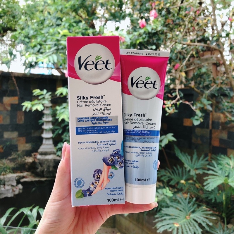 Kem Tẩy Lông Veet Pháp 100ml Silk Fresh Chính Hãng - KOCODA