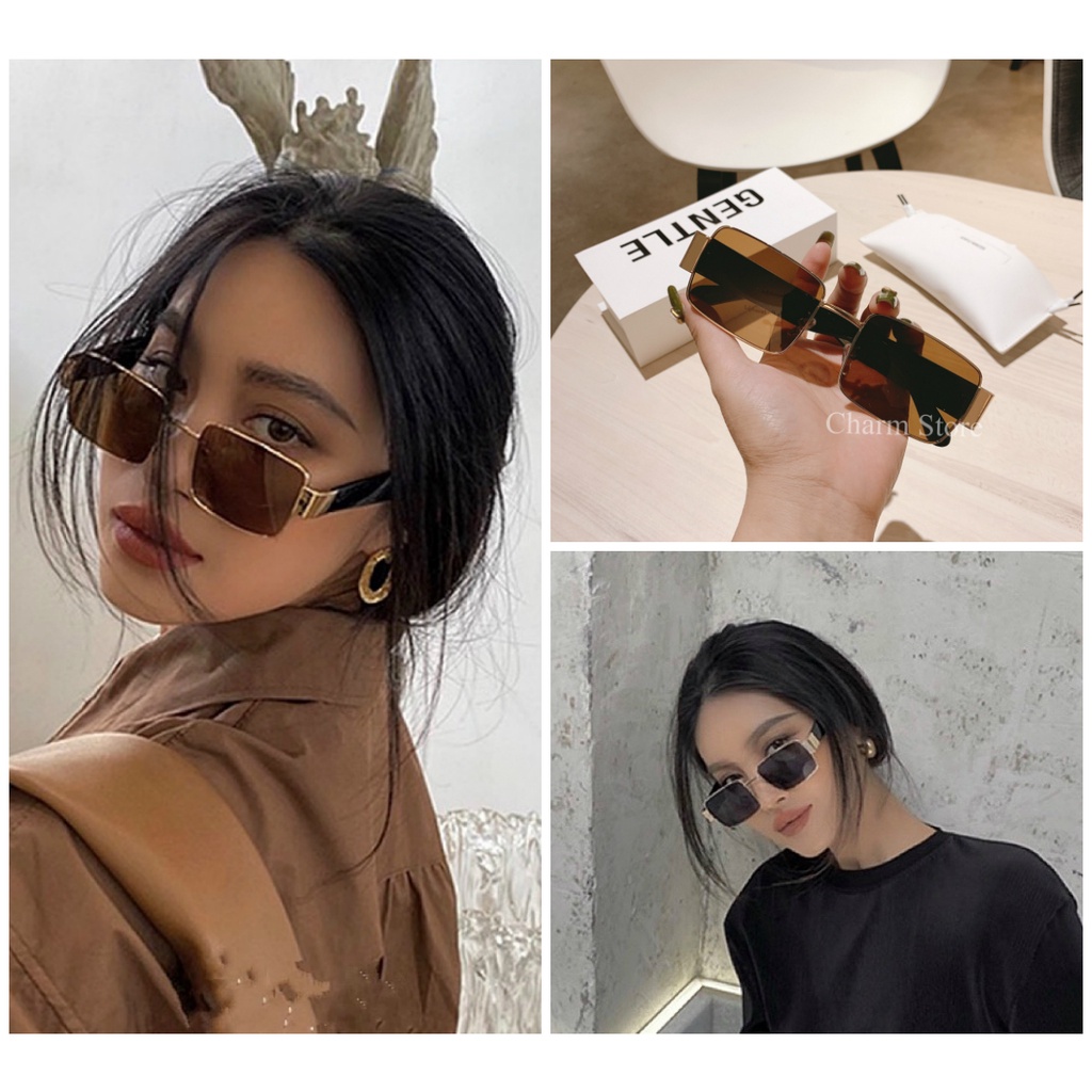 MẮT KÍNH MÁT NAM NỮ KÍNH RÂM HÀN QUỐC GW004 CAO CẤP bản to CHỐNG UV400 thời trang TREND | BigBuy360 - bigbuy360.vn