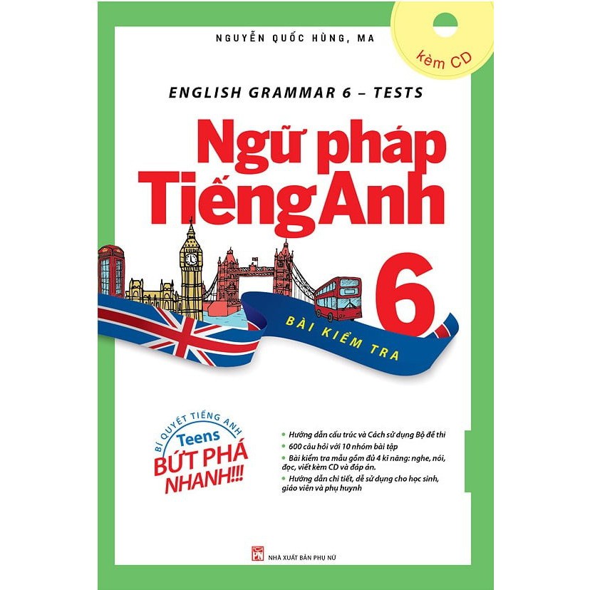 Sách-English grammar - Ngữ pháp tiếng Anh 6 BKT