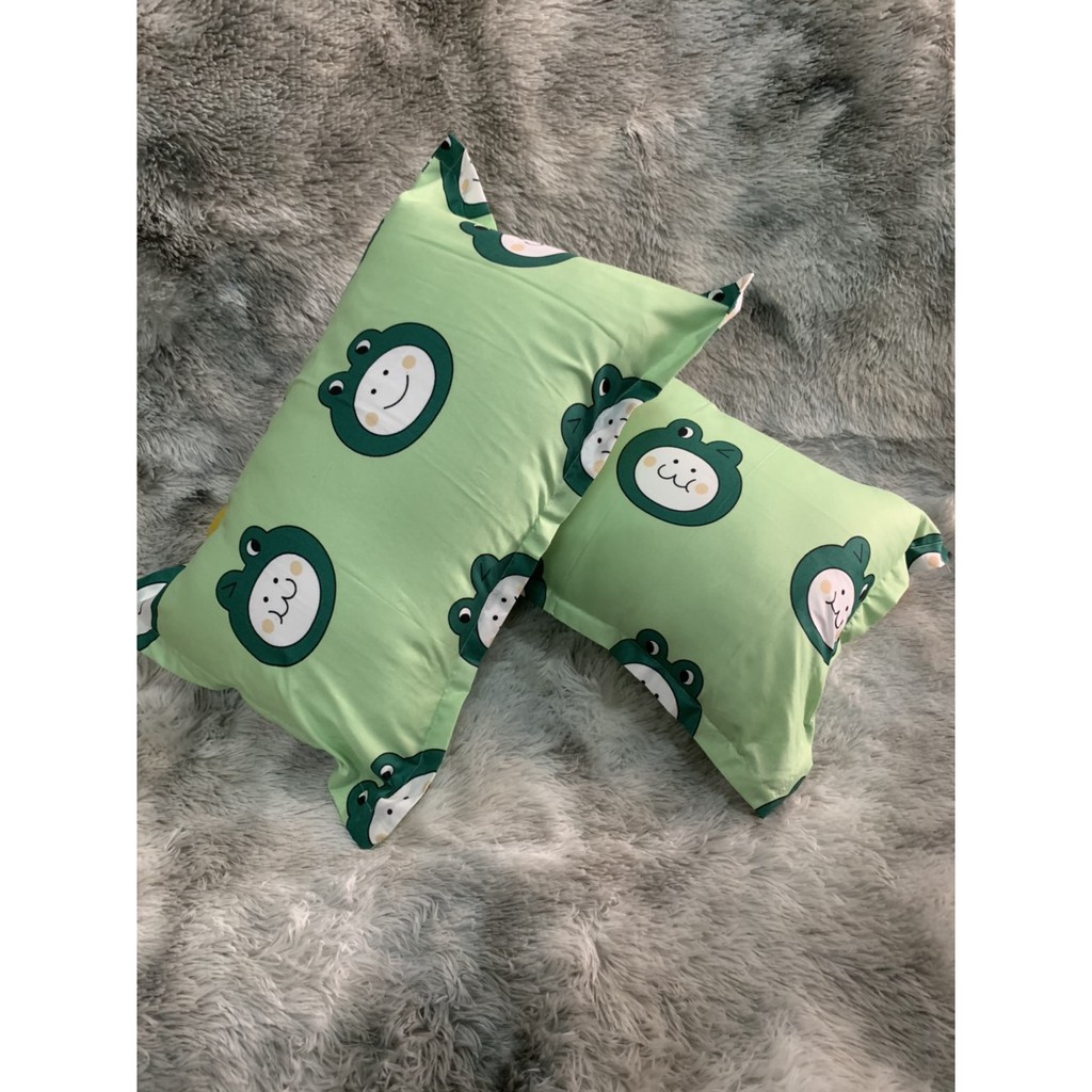 Combo 2 áo gối nằm cotton poly,free ship,vỏ gối nằm giá rẻ,chát chọn mẫu-lá khoai | BigBuy360 - bigbuy360.vn