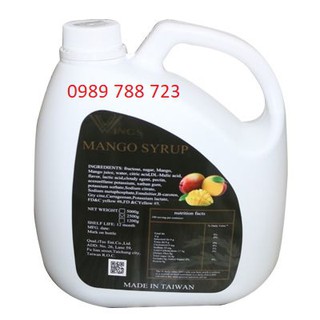 SIRO XOÀI WINGS (MANGO) - CHAI 2,5KG