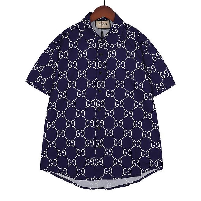 Áo Sơ Mi Cotton Ngắn Tay In Họa Tiết Thời Trang Cá Tính