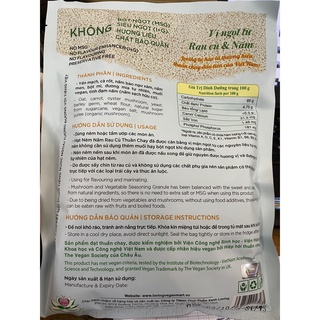 HẠT NÊM NẤM RAU CỦ VEGAN