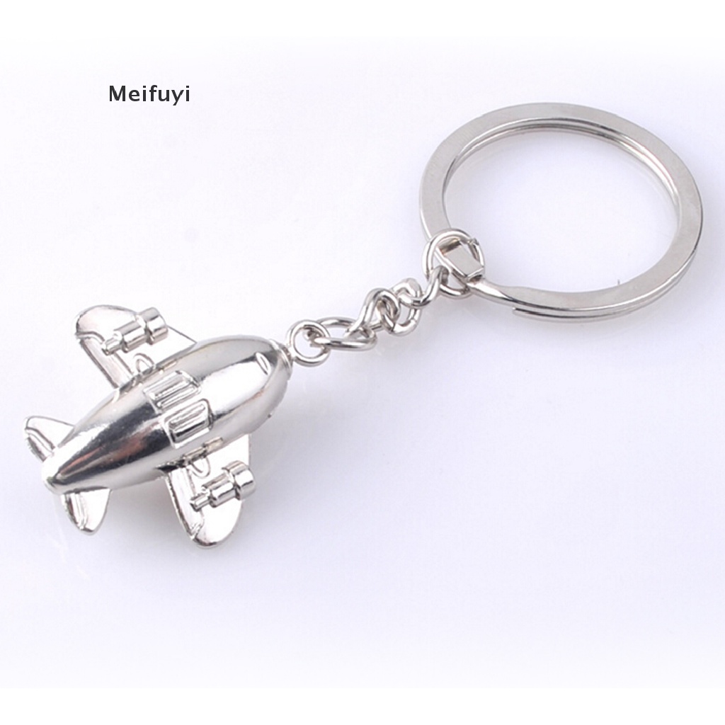[Meifuyi] Planer key chain Metal Car Key Ring Key Holder Gift Personalized Chains COD