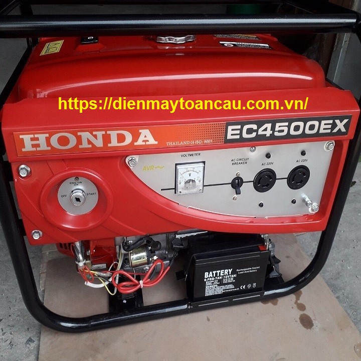 Máy phát điện Honda EC4500EX giật nổ CHÍNH HÃNG