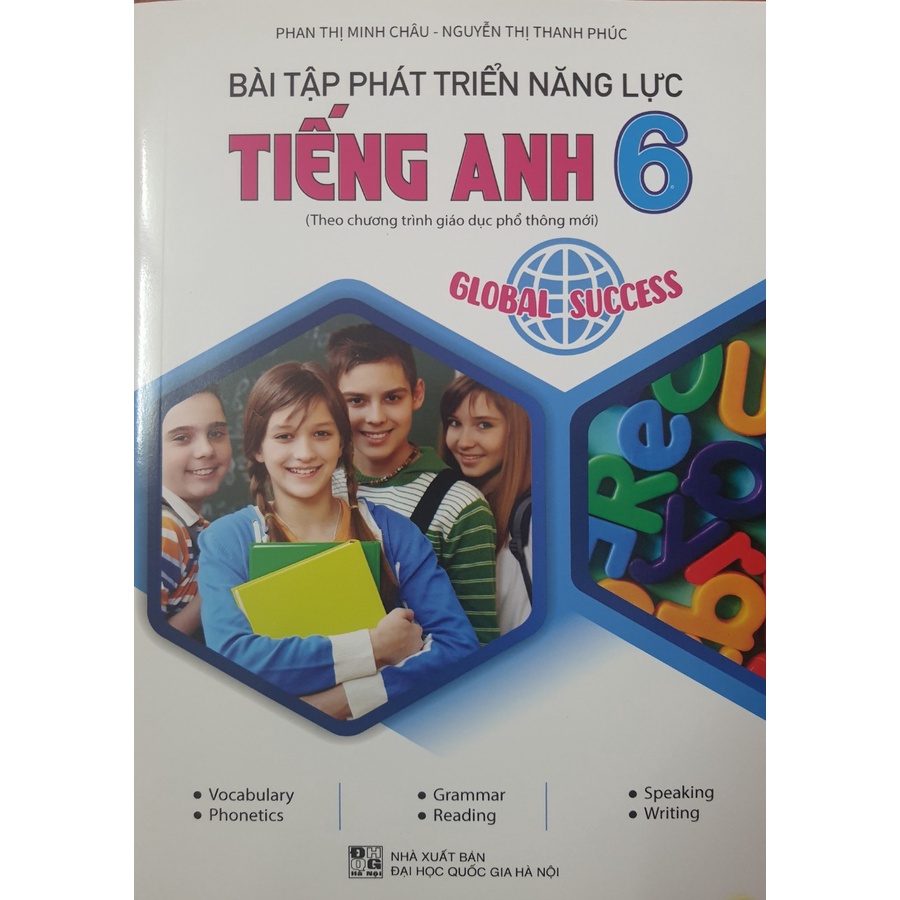 Sách - Bài tập phát triển năng lực Tiếng Anh 6 (Theo chương trình giáo dục phổ thông mới)
