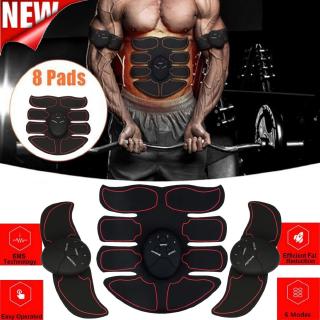 EMS Trainer Wireless Abdominal Muscle Exerciser Device Body Slimming Fitness Unisex Smart Stickers Massager