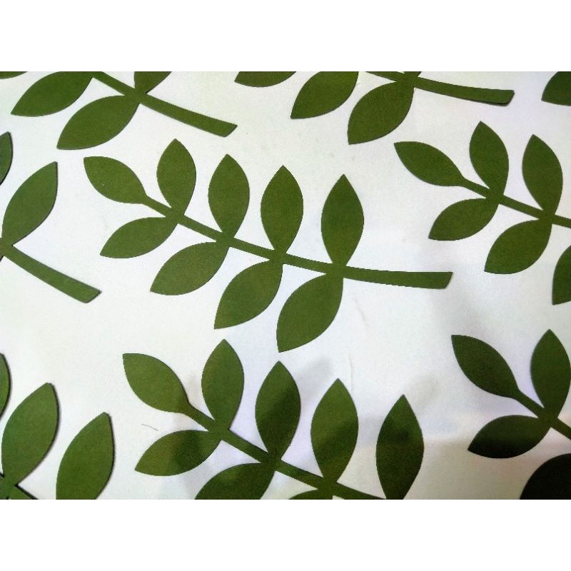 15 Lá giấy cắt sẵn size to 15 lá