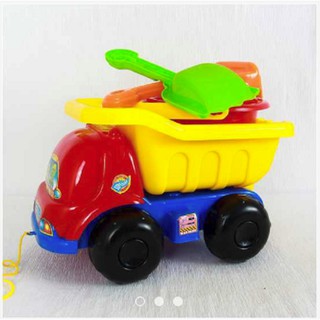 Xe ô tô xúc cát đồ chơi cho bé