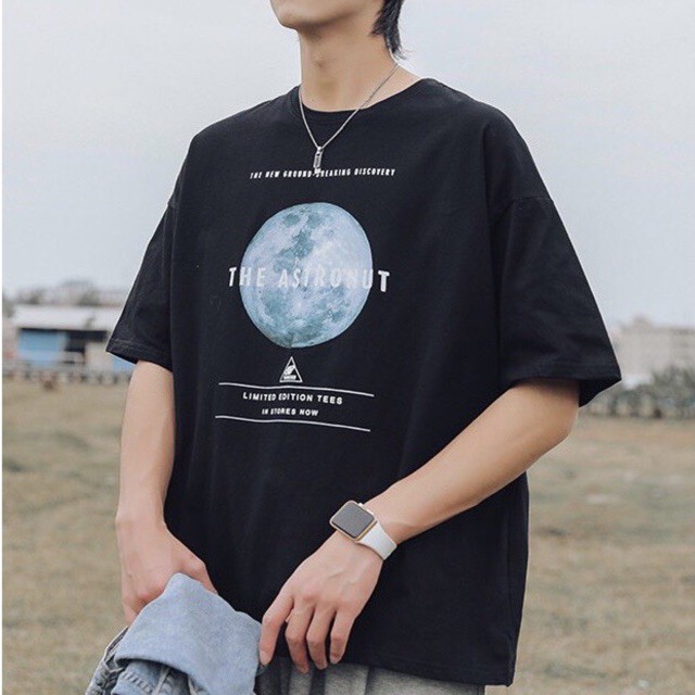 Áo thun tay lỡ form rộng - phông nam nữ cotton oversize - T shirt trái đất - 2N Unisex | BigBuy360 - bigbuy360.vn