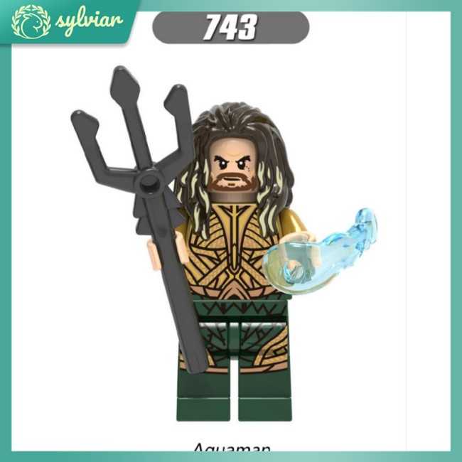 Mô Hình Lego Lắp Ráp Đèn Lồng Xanh Aquaman Cho Trẻ Em