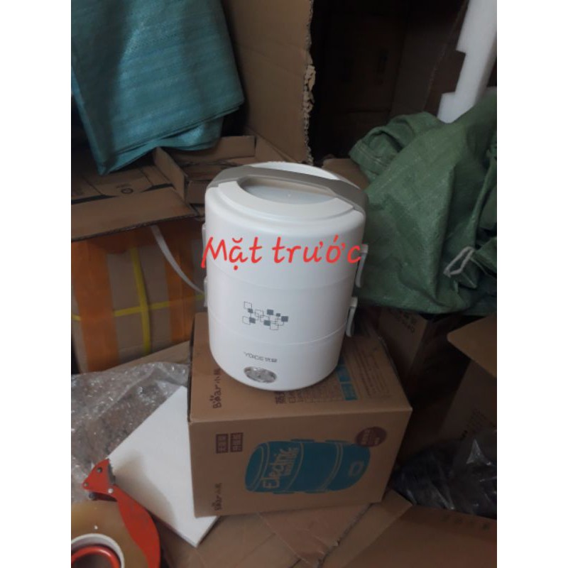 Hộp cơm cắm điện 3 tầng inox mút chân không | BigBuy360 - bigbuy360.vn