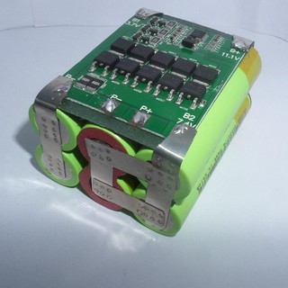 Khối pin ryobi, national, hitachi 3s 12.6v 4A mạch xả cao 30A v3.1 có cảm biến nhiệt