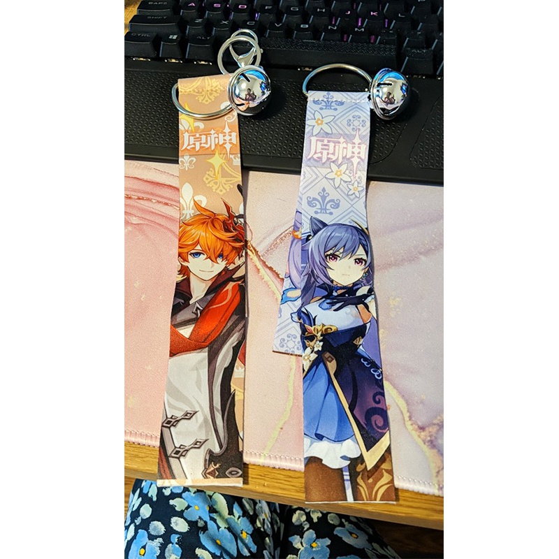 Móc Khóa Gắn Chuông Nhỏ Dùng Để Hóa Trang Nhân Vật Game Genshin