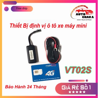 Thiết bị định vị mini lắp cho xe máy ô tô VT02S
