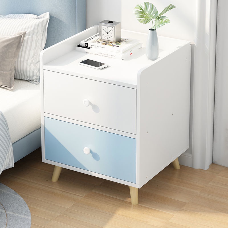 Bàn đầu giường đơn giản kệ hiện đại phòng ngủ tiết kiệm đầu giường tủ nhỏ đựng đồ nhỏ