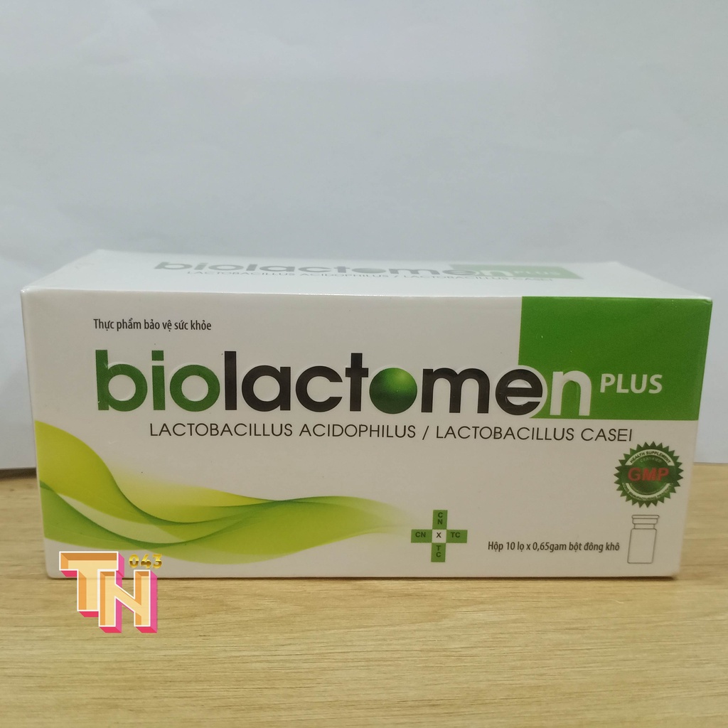 Men Tiêu Hóa Biolactomen Plus - Hộp 10 Lọ