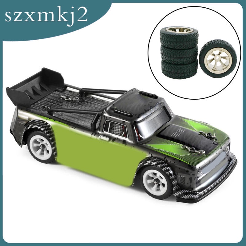 Set 4 Bánh Xe 1.18inch Chuyên Dụng Cho Xe Điều Khiển Wltoys 1: 28 Scale K969 K979 P929 P939
