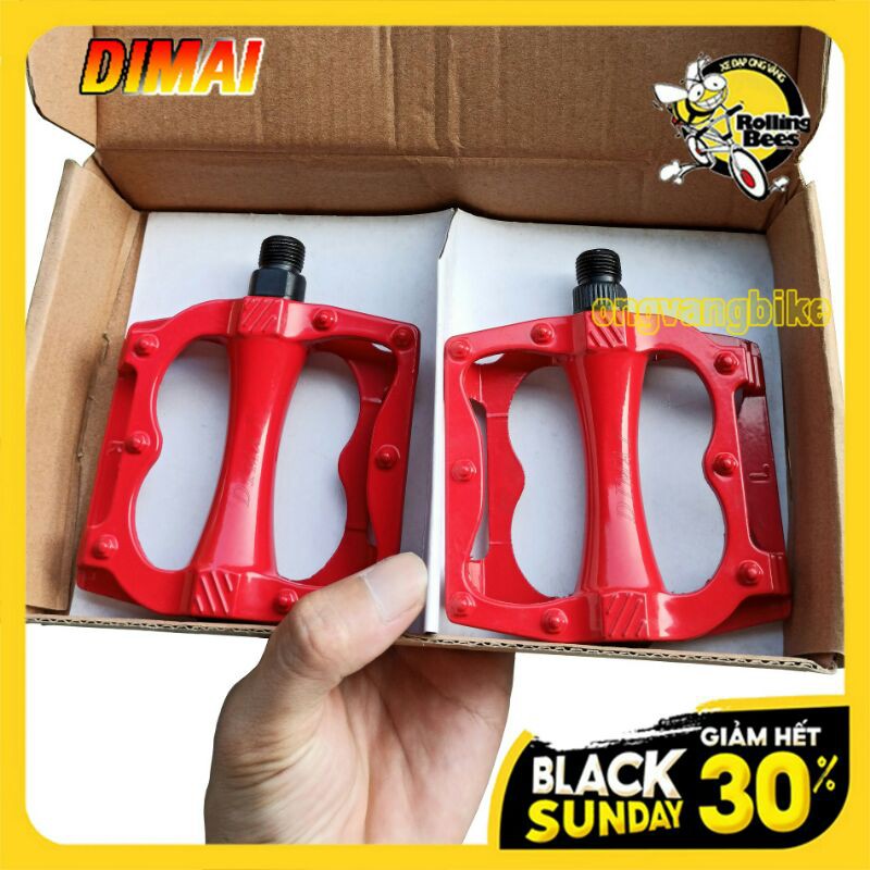 Pedan bàn đạp được chế tạo Full hợp kim nhôm với Vòng bi kín, Siêu nhẹ mang lại độ bền cao