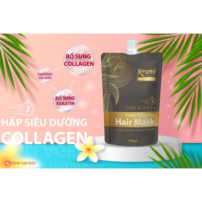 Hấp phục hồi tảo biển Kami - Tinh chất tảo biển, chống rụng tóc, kích thích mọc tóc. | BigBuy360 - bigbuy360.vn