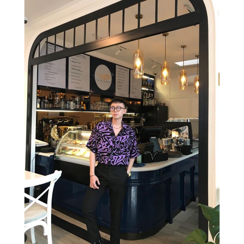 Unisex Shirt US-11 Sơ mi họa tiết Nam Nữ | BigBuy360 - bigbuy360.vn