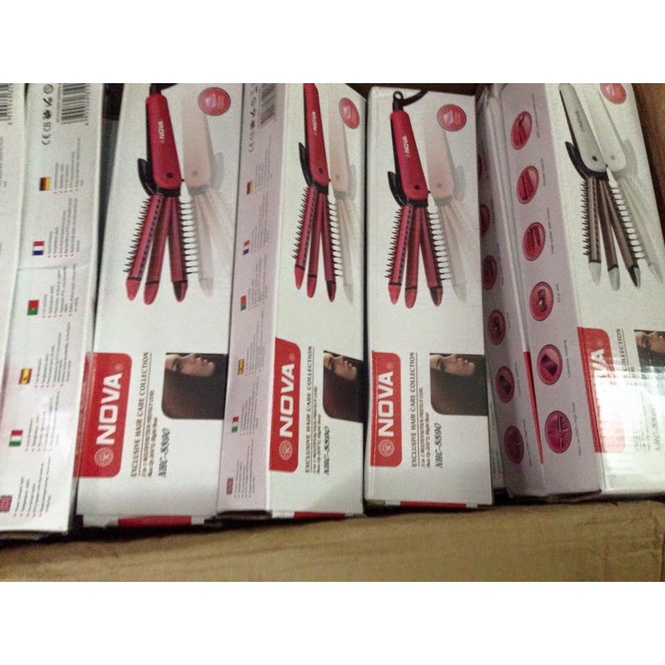 Lược điện đa năng nova 3 trong 1 cao cấp - TIN365