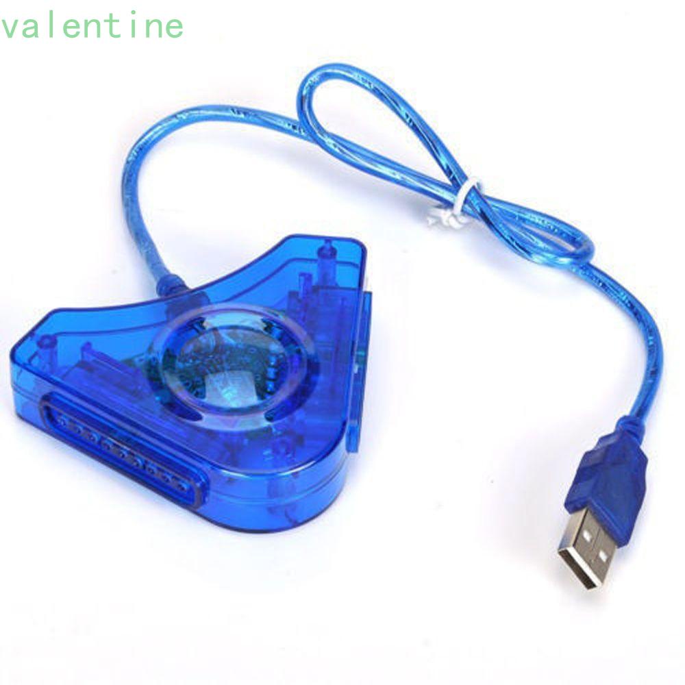 Bộ Chuyển Đổi Cáp Chia Cổng USB Và Tay Cầm Điều Khiển Trò Chơi PS1 PS2 Cho PC USB Đôi PS2