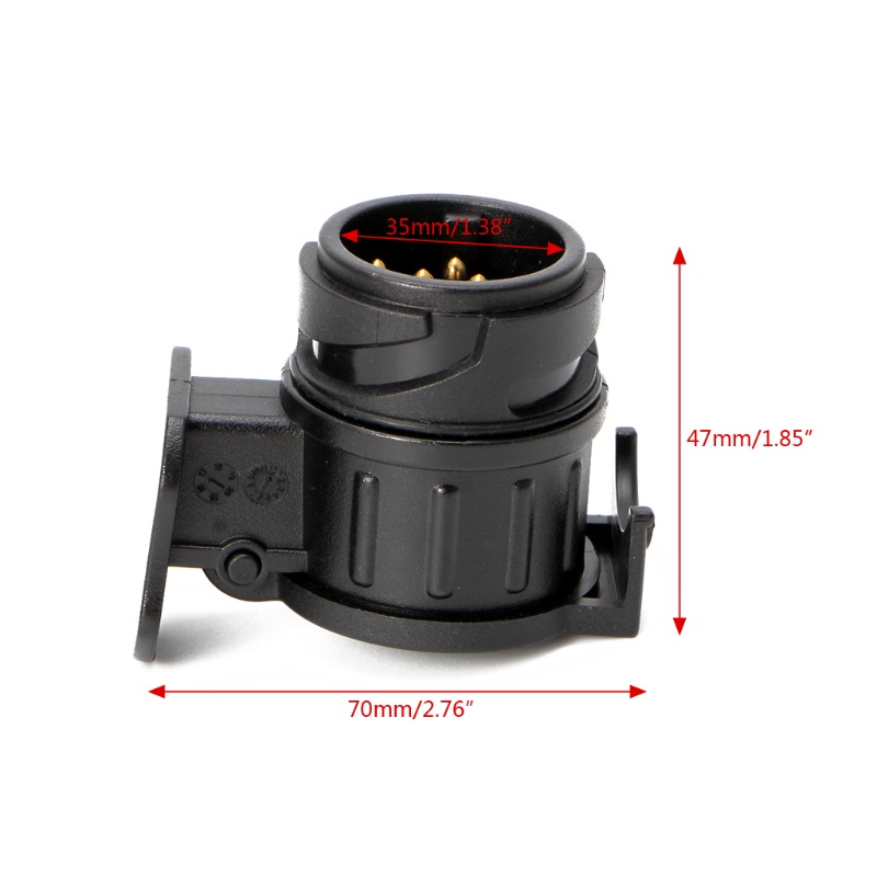 Ổ Cắm Kéo Đầu Tròn 13 Chấu Sang 7 Pin Chống Mòn