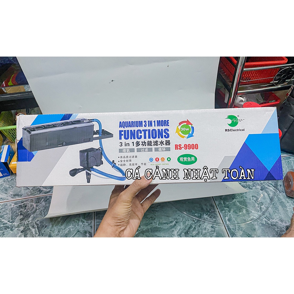 BỘ BƠM LỌC BỂ CÁ RS9900 30W 2200L/H