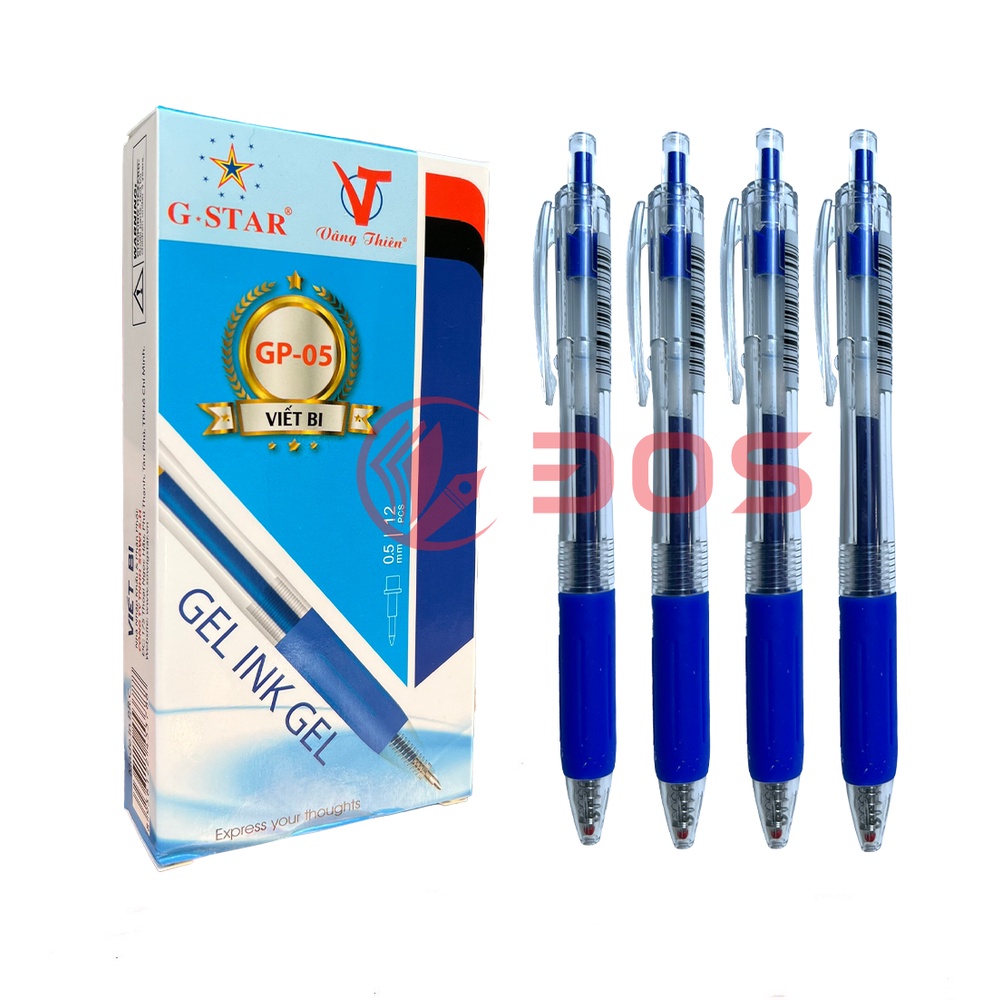 Hộp 12 Cây Viết Bi Bấm Gstar GP05 Ngòi 0.5mm