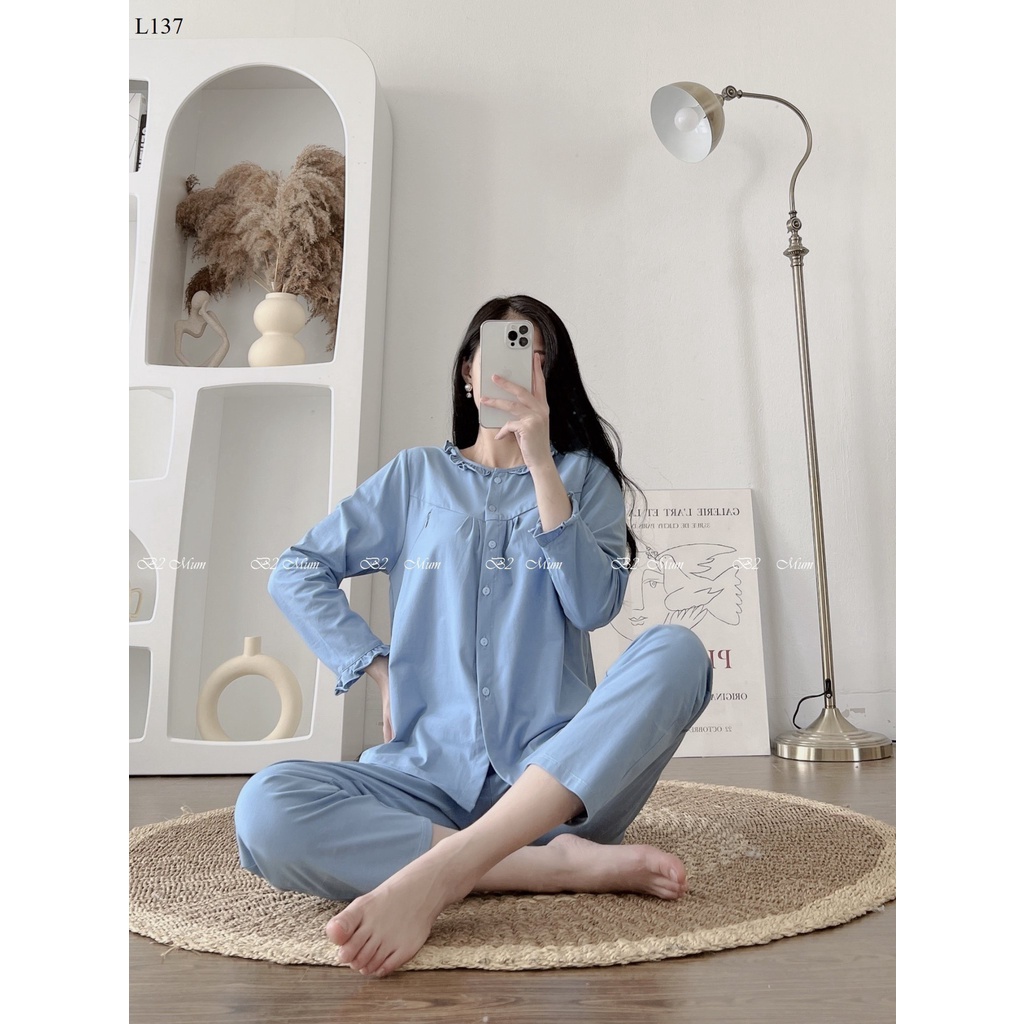 Bộ bầu cao cấpchất COTTON HànCó khoá cho con ti có chun chỉnh quần tiện lợi