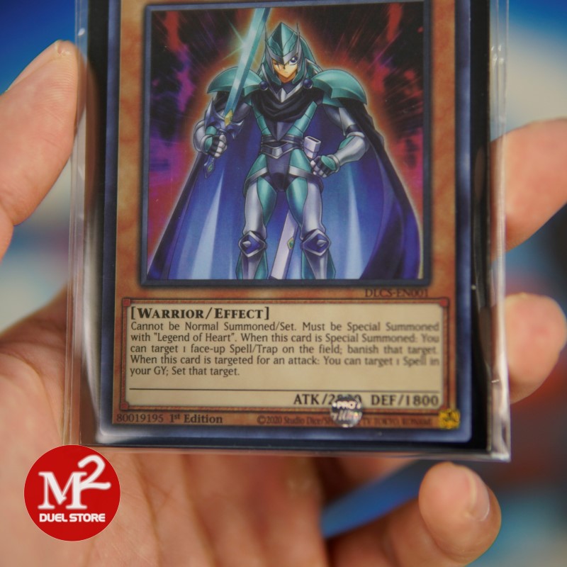 Lá bài Yugioh DLCS-EN001P Legendary Knight Timaeus – Ultra Rare PURPLE - Đóng gói theo M2SCCQ-Lite