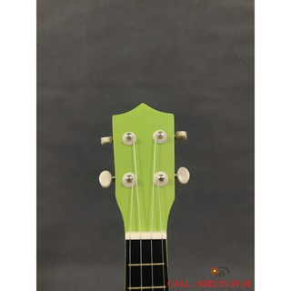 ĐÀN UKULELE SOPRANO MÀU XANH LÁ CÂY