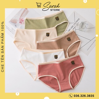 Quần Lót Nữ Cotton Happy Girl Mịn Chất Lượng Cao Cấp Được Chọn Màu