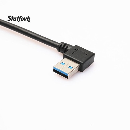 Cáp Nối Dài Usb 3.0 Đầu Cái Sang Đầu Đực Góc 90 Độ | BigBuy360 - bigbuy360.vn